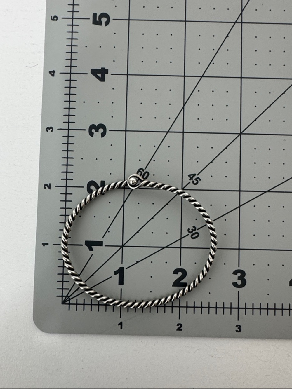 James Avery Twisted Sterling Silver Bracelet 925 - Picture 7 of 7